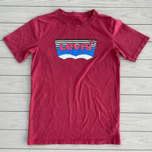 Levi’s Red Logo Graphic Tee S - Picture 1 of 4